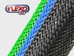 FLEXO® PET - Dehnbarer Geflechtschlauch in vielen Farben